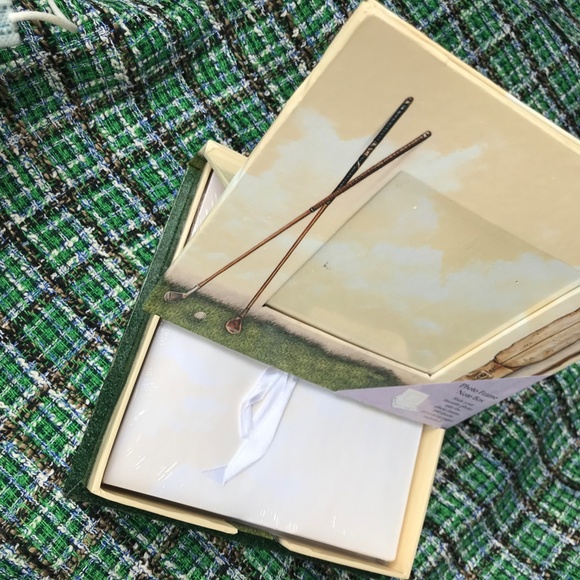 NWOT Combo Photo Frame Gold Notebook - Picture 2 of 2